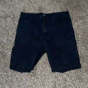 LEVI’S Black Mens Cargo Shorts